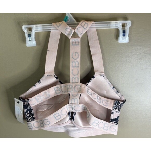BCBGeneration Racer Back Sports Bra Color Rugby Tan 34C Polyester And Elastine - Picture 4 of 6